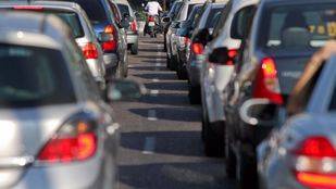 Operación salida: atascos en varias carreteras madrileñas