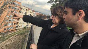 Lavado de cara a los taludes del parque de la Cornisa