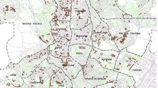 El 'mapa de las cacas' de Madrid