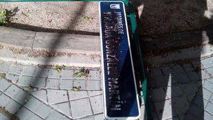 El Ayuntamiento volverá a reponer la placa en memoria a Yolanda González ante la "nueva e intolerable agresión"