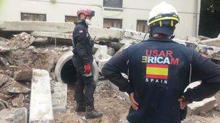 El ERICAM supera las pruebas de reclasificación como equipo internacional de rescate