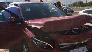 Un accidente múltiple en la A-2 deja 15 personas heridas