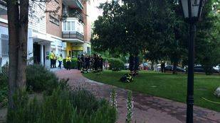 Herida una mujer de 73 años en el incendio de su casa en Chamartín