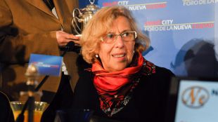 Carmena, ingresada por deshidratación