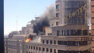 Un incendio en el Edificio Capitol obliga a desalojar el hotel