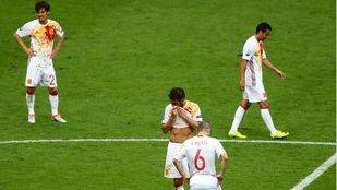 España, fuera de la Eurocopa tras caer ante Italia en octavos
