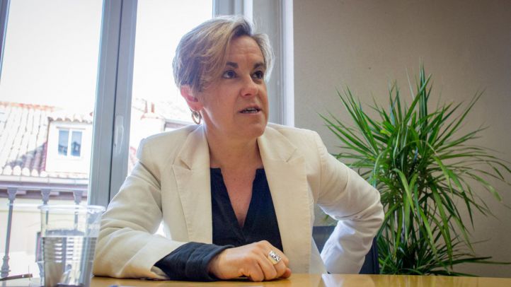 Purificación Causapié es la portavoz del Grupo Municipal Socialista en el Ayuntamiento de Madrid