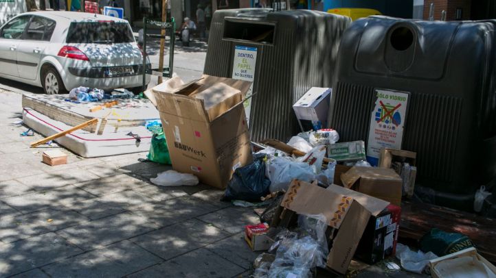 Suciedad en Lavapiés