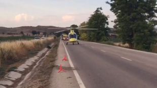 Hospitalizado grave tras dar varias vueltas de campana en Estremera