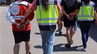 Detenciones practicadas por la Policía.