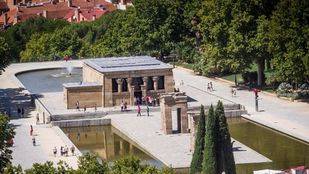 El firmamento visto desde el Templo de Debod