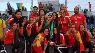 Las 'Guerreras de la Arena', campeonas del mundo de balonmano playa