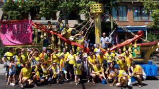 Unas 20.000 personas se 'mojaron' en la Batalla Naval de Vallecas