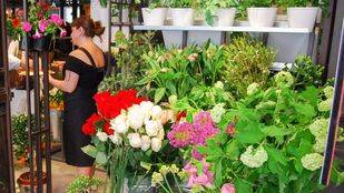 La capital regulará que los floristas saquen sus plantas a la calle