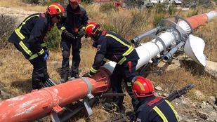 Muere un hombre aplastado por una antena de telefonía de 40 metros