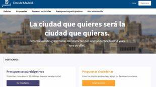 Reducen a la mitad el mínimo necesario para consultar en Decide Madrid