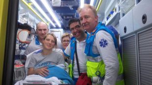 Una mujer no llega al hospital y da a luz en su casa de Alcobendas