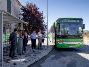Renovación de marquesinas en los municipios de la Sierra Norte