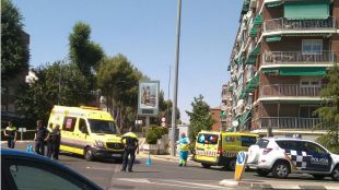 Un motorista en estado muy grave tras colisionar con un coche en Torrejón de Ardoz