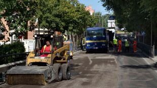 Comienzan las obras de reparación de la M-118 a su paso por Daganzo