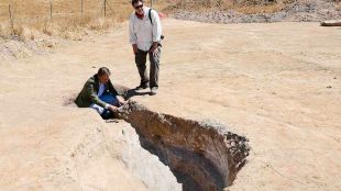 Aparecen hasta seis hornos de cal medievales en las excavaciones del cerro de San Babilés