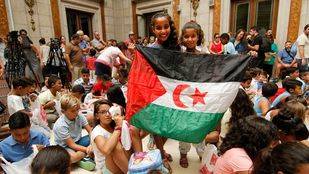 Madrid despide a los 248 niños saharauis acogidos durante el verano