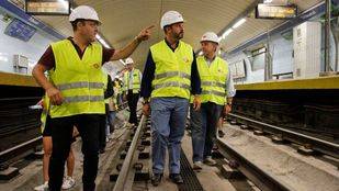 Rollán no descarta abrir algunas estaciones de la línea 1 de Metro antes de lo previsto