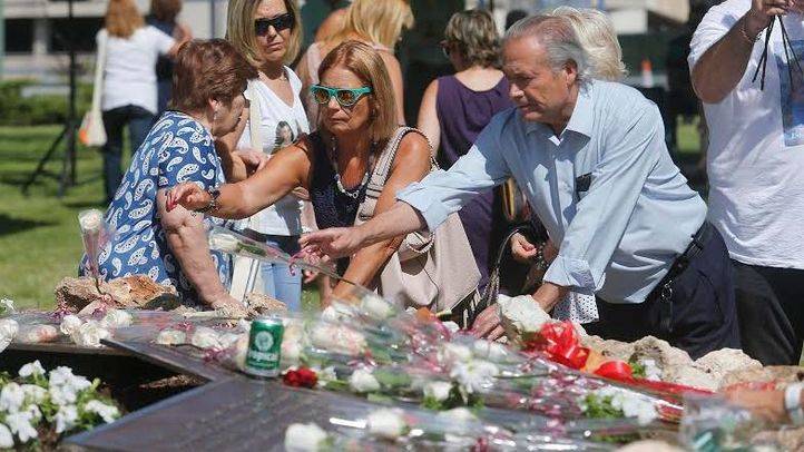 Homenaje a las víctimas del accidente de Spanair