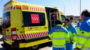 Herido grave tras ser atropellado en la A-6