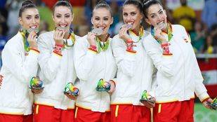 La gimnasia rítmica se cuelga en Río la plata 20 años después de la histórica medalla de Atlanta