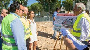 La Comunidad inicia la construcción de un nuevo paso peatonal sobre la M-513