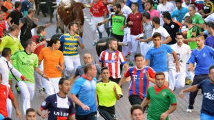 Sanse despide sus encierros, en los que han corrido 13.000 personas