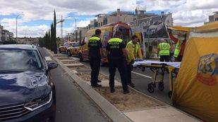 Muy grave una mujer tras ser atropellada en un paso de peatones en Moncloa