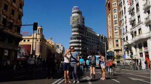 La Gran Vía abre los ojos
