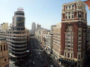 La Gran Vía es la segunda calle más transitada de España en 2015