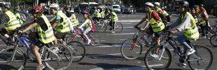 La capital celebra la Fiesta de la Bici con más horas sin coches