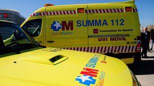 Herido grave un hombre al caerle encima una máquina en Valdemoro