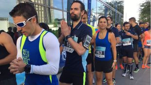 A la carrera por 33 plantas de Torre Espacio en cinco minutos