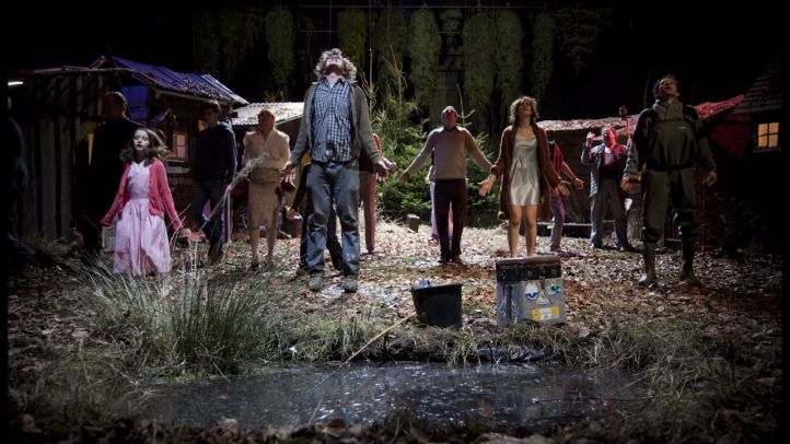 Una escena de la obra '300 el x 50 el x 30 el' en el festival de Otoño a Primavera