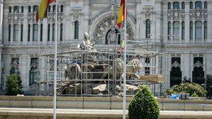 El Ayuntamiento hizo un contrato menor para "agilizar" la restauración de la Cibeles