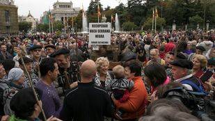 Carmena plantea establecer el camino de la Trashumancia como "un paseo habitual"