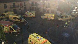 Un muerto y 30 trasladados por humo en el incendio de una residencia de ancianos en San Sebastián de los Reyes