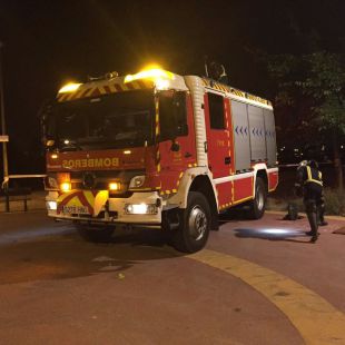 Un hombre, en estado crítico tras caer desde la torre de Bomberos de Torrejón