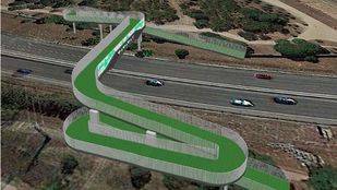 Una pasarela peatonal y ciclista unirá la urbanización Rosa Luxemburgo con la Casa de Campo