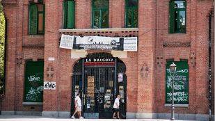 Cargas policiales y cuatro detenidos en el centro social okupado La Dragona