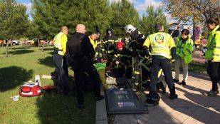 Un hombre fallece tras caer al interior de la galería telefónica en la que trabajaba