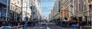 Madrid valorará tras la Navidad el cierre de la Gran Vía de cara a la ampliación de aceras