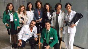 Un banco gratuito de material ortoprotésico en el Hospital Rey Juan Carlos