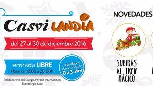 Casvilandia, una alternativa de ocio gratuita para los más pequeños esta Navidad