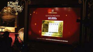 El 22.259 reparte un quinto premio en Madrid, Coslada, Móstoles, Alcobendas, Galapagar y Pinto